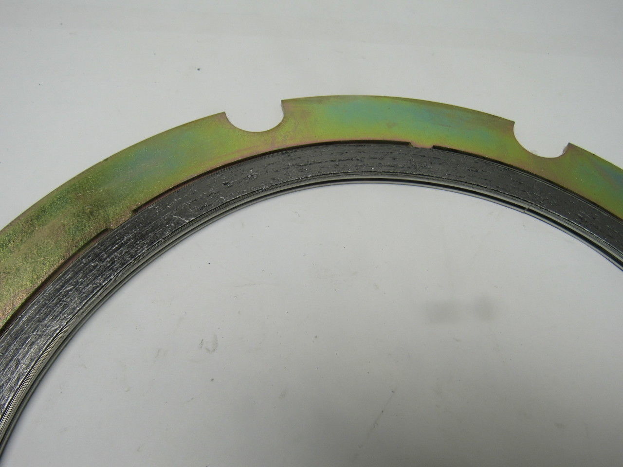 Garlock Edge Yellow 8" Flange Carbon Spiral Gasket 150 PSI # 300 Outer Ring