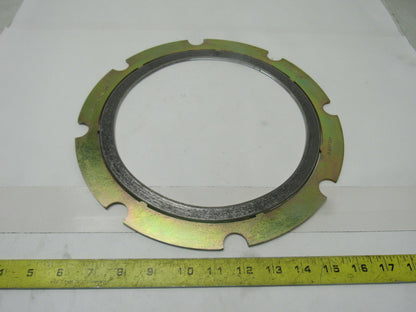 Garlock Edge Yellow 8" Flange Carbon Spiral Gasket 150 PSI # 300 Outer Ring
