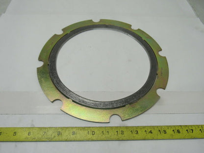Garlock Edge Yellow 8" Flange Carbon Spiral Gasket 150 PSI # 300 Outer Ring