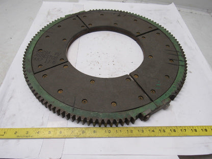 100T External Tooth Friction Disc Drive Clutch Plate Assembly 20-1/4" OD 10" ID