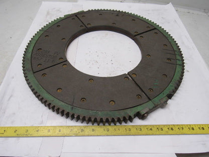 100T External Tooth Friction Disc Drive Clutch Plate Assembly 20-1/4" OD 10" ID