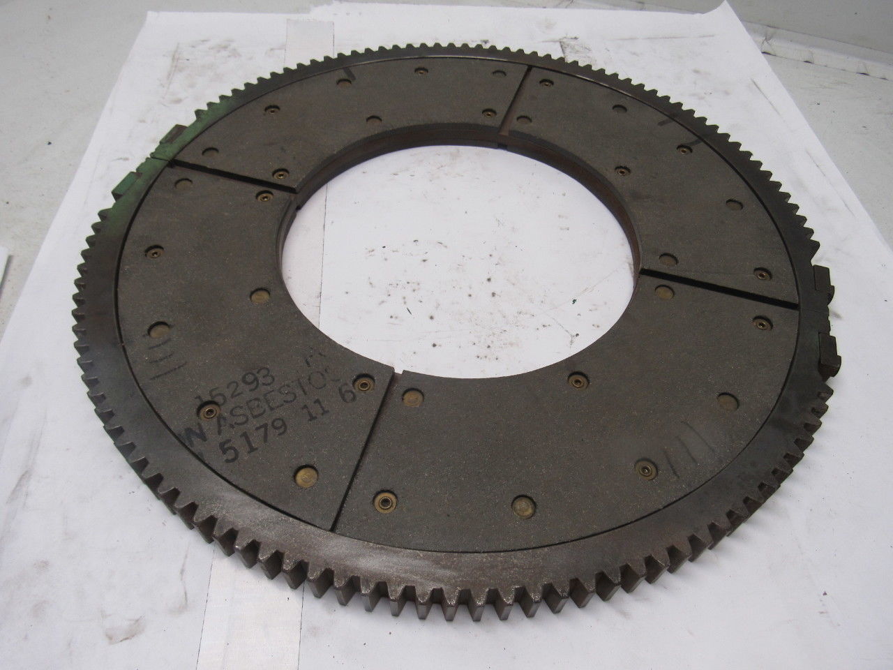 100T External Tooth Friction Disc Drive Clutch Plate Assembly 20-1/4" OD 10" ID