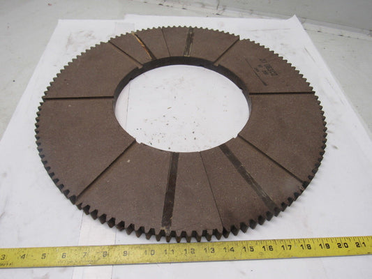 20" External Tooth120T 10" ID 57/64" Thick Clutch Drive Wear Plate Lot/2