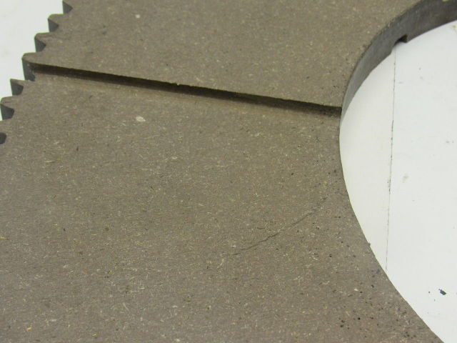 20" External Tooth120T 10" ID 57/64" Thick Clutch Drive Wear Plate Lot/2