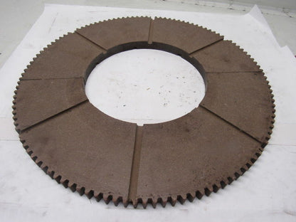20" External Tooth120T 10" ID 57/64" Thick Clutch Drive Wear Plate Lot/2