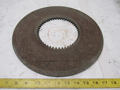 C3116 RF38 13" OD 5-3/4" ID Internal Tooth 48T .314" Thick Clutch Friction Disc