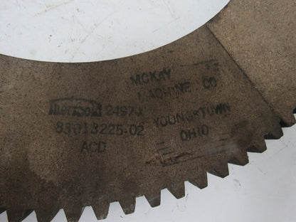 2497-X 19-7/16" OD 12" ID External Tooth 96T .875" Thick Clutch Friction Disc