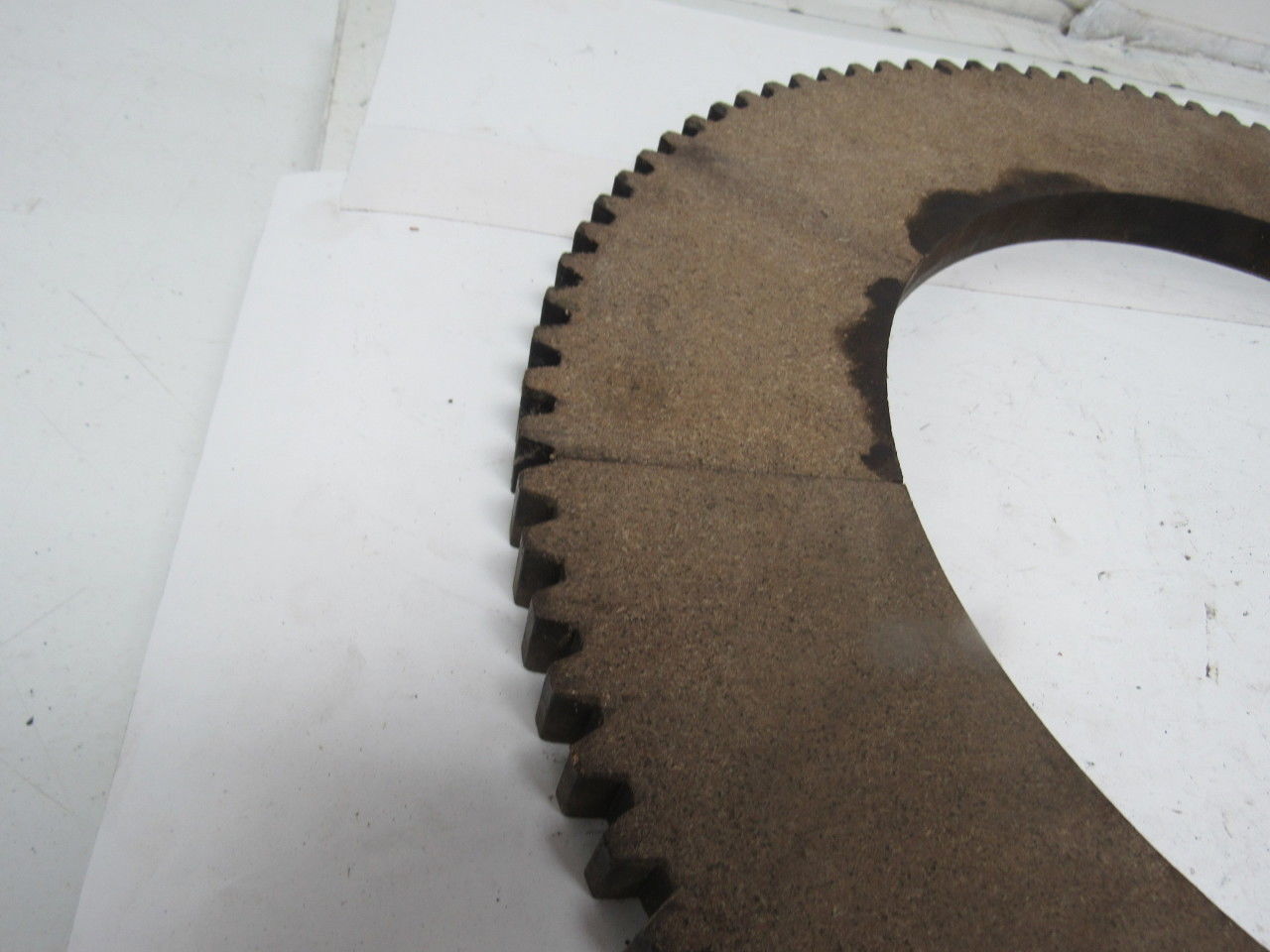 2497-X 19-7/16" OD 12" ID External Tooth 96T .875" Thick Clutch Friction Disc