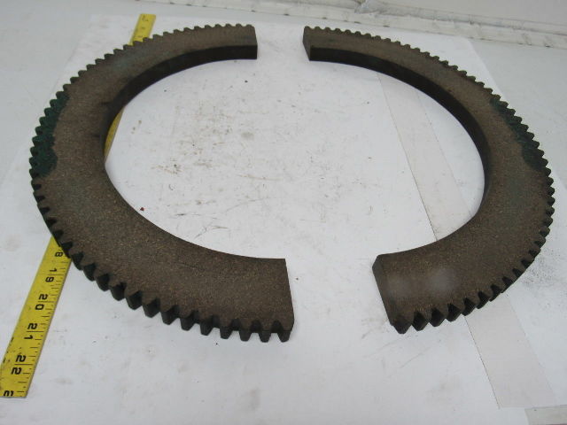19-1/2" OD 14-1/4" ID Internal Tooth 96T 0.885" Thick Clutch Friction Disc