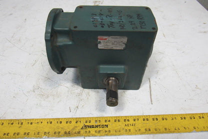 Dodge 140/262-15 15:1 Ratio 1750RPM 2.24Hp Input 117RPM RH Output Gear Reducer