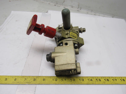 Ross D2773A3072 3/8" NPT Pressure Relief Control Assembly Solenoid Valve 24VDC