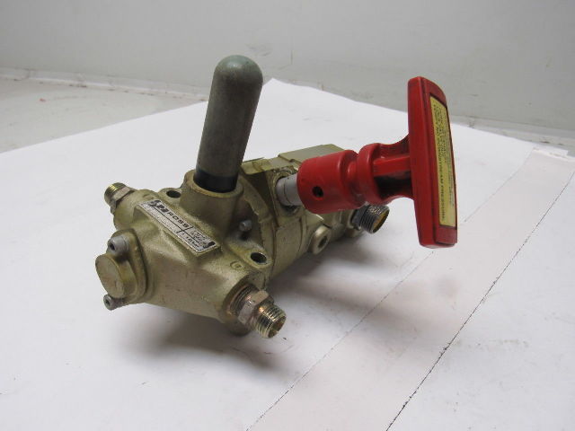 Ross D2773A3072 3/8" NPT Pressure Relief Control Assembly Solenoid Valve 24VDC