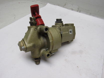 Ross D2773A3072 3/8" NPT Pressure Relief Control Assembly Solenoid Valve 24VDC