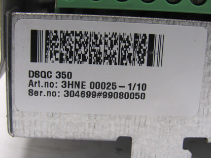ABB Robotics 3HNE-00025-1/10 DSQC 350 Robot I/O Module
