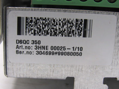 ABB Robotics 3HNE-00025-1/10 DSQC 350 Robot I/O Module