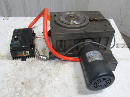 Cyclo Index Series 4010DT Model 300-1/2 180° Rotation Indexer W/Motor & Control