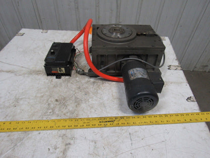 Cyclo Index Series 4010DT Model 300-1/2 180° Rotation Indexer W/Motor & Control