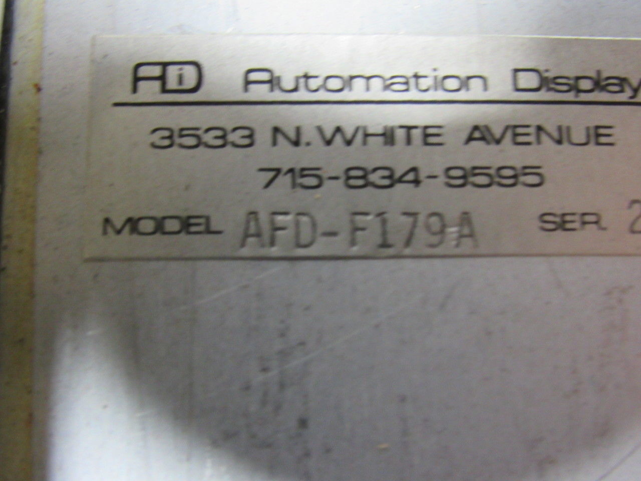 Automation Displays Automation Line Display Navistar Diesel Engine Line