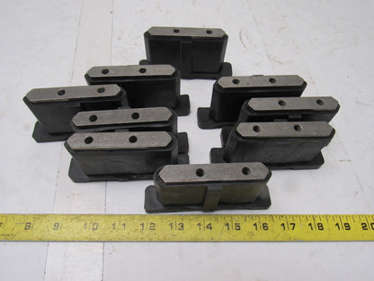 Dematic 06882-75004 2R Sliding Shoe Sorting Slat Conveyor End Caps Right Lot/9