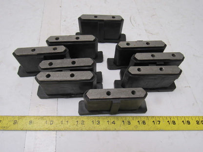 Dematic 06882-75004 2R Sliding Shoe Sorting Slat Conveyor End Caps Right Lot/9