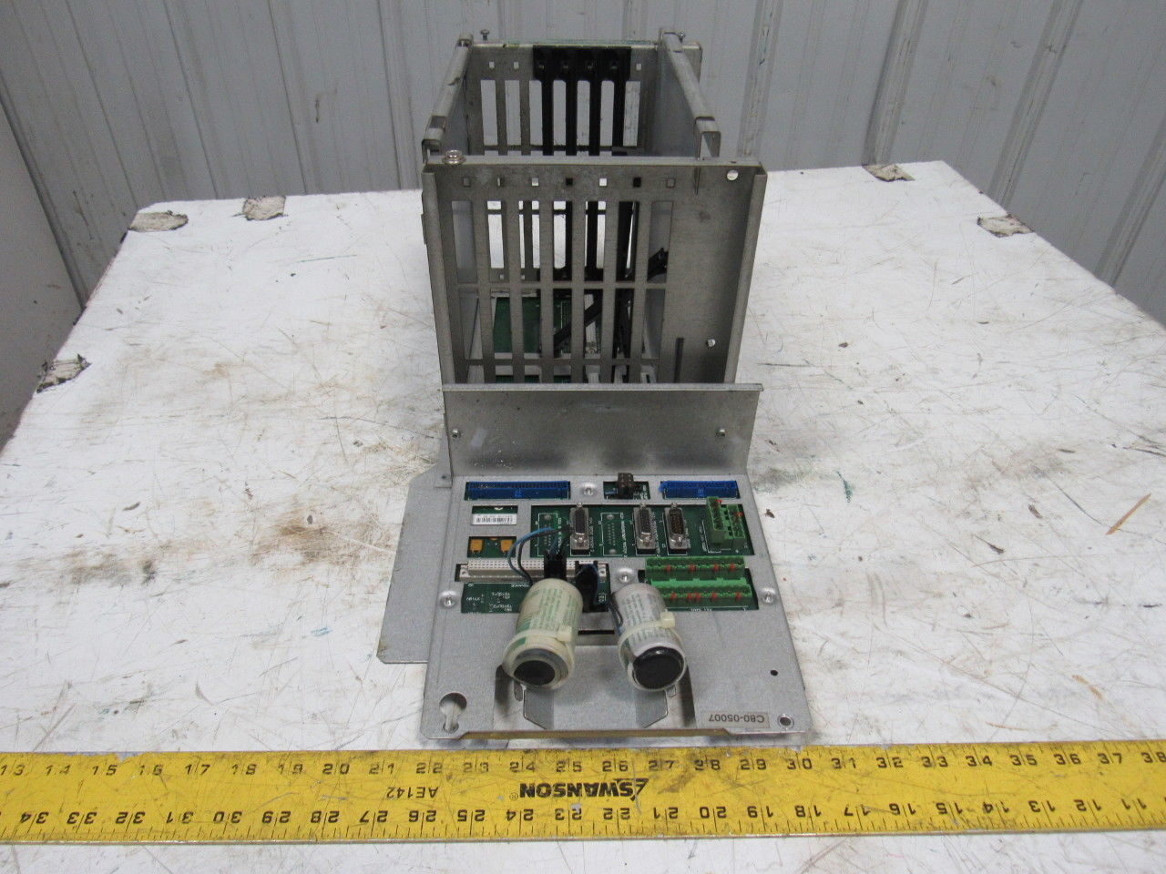ABB Robotics 3HAB6372-1 DSQC330 Back Plane Slot Rack