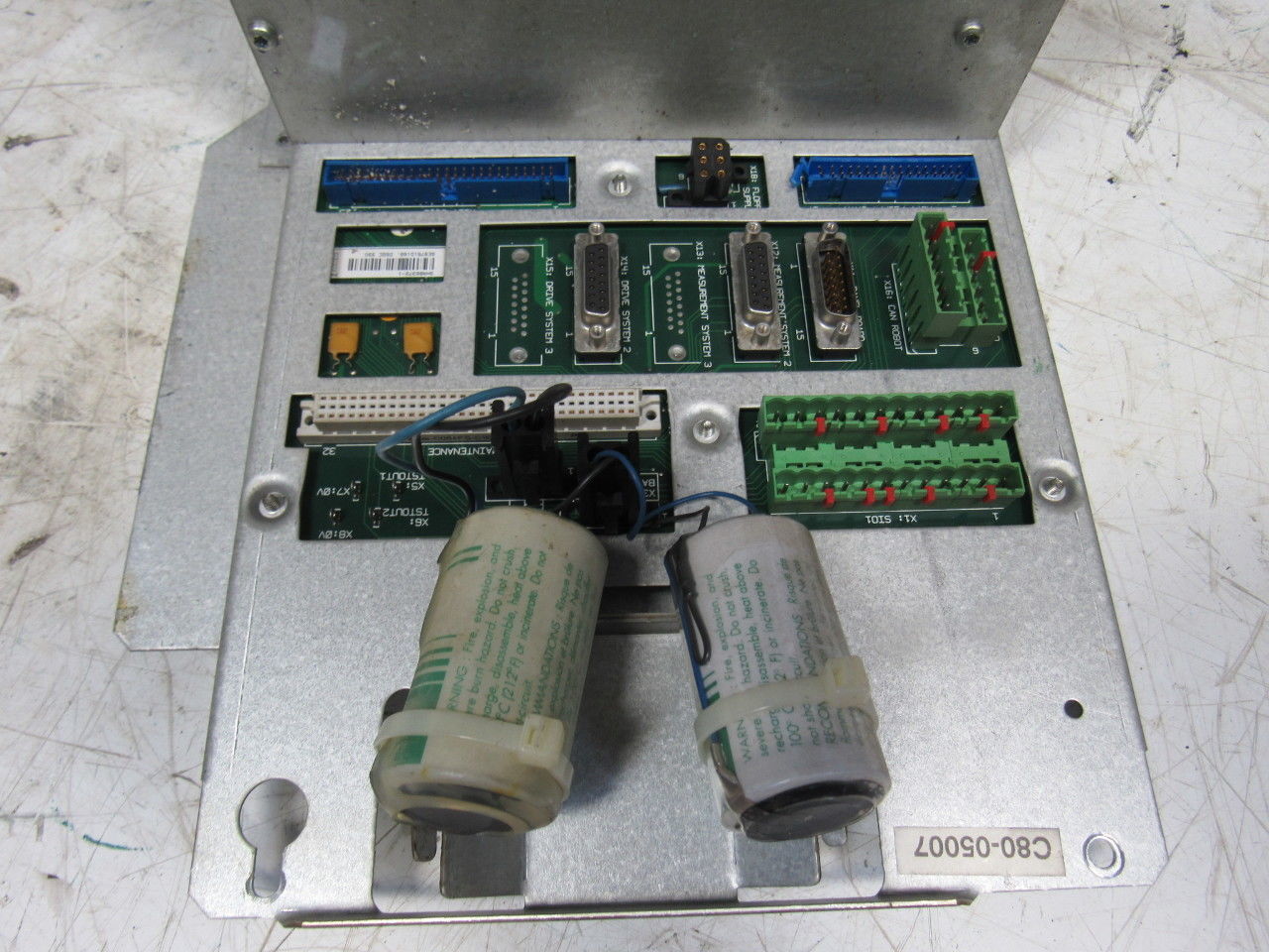 ABB Robotics 3HAB6372-1 DSQC330 Back Plane Slot Rack