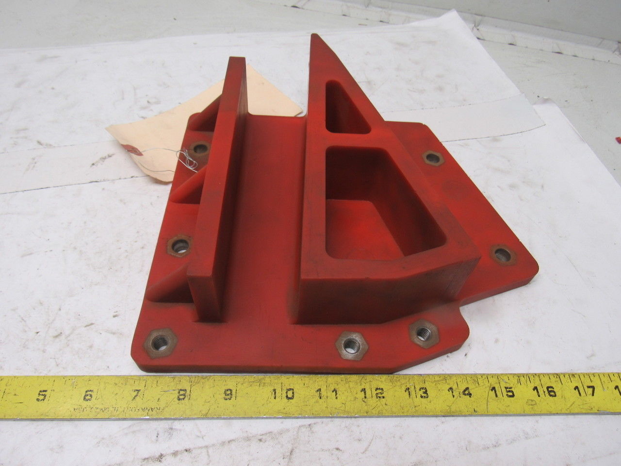 Dematic 06881-00031 Sorting Conveyor Divert Nose Left Hand 20 Deg 3/8-16 Insert