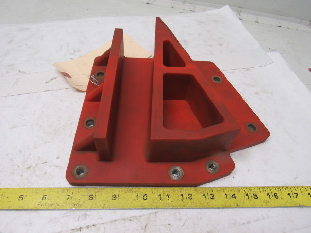 Dematic 06881-00031 Sorting Conveyor Divert Nose Left Hand 20 Deg 3/8-16 Insert