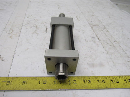 Numatics 40mm Bore 2-1/2" Stroke 1/8" Ports Double Ended Push/Pull Air Cylinder