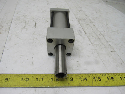 Numatics 40mm Bore 2-1/2" Stroke 1/8" Ports Double Ended Push/Pull Air Cylinder