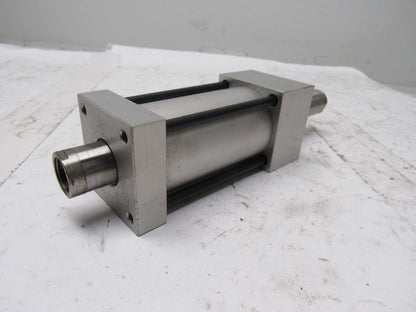Numatics 40mm Bore 2-1/2" Stroke 1/8" Ports Double Ended Push/Pull Air Cylinder