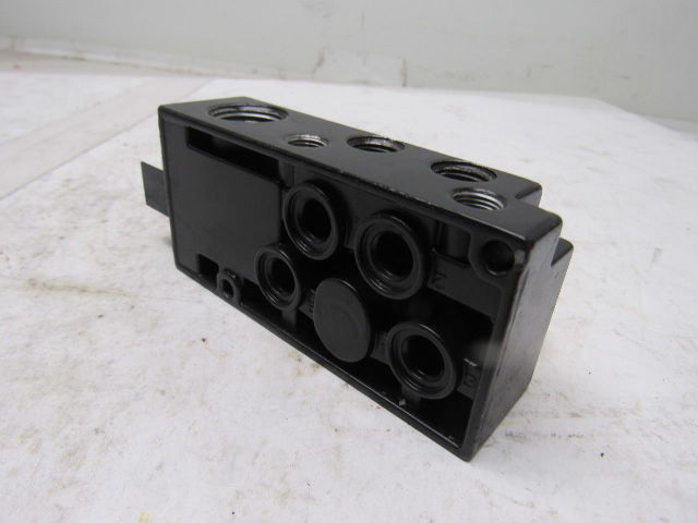 Parker PS341111CP 1/8" Subbase W/ Terminal Block For F Series Pneumatic Valves