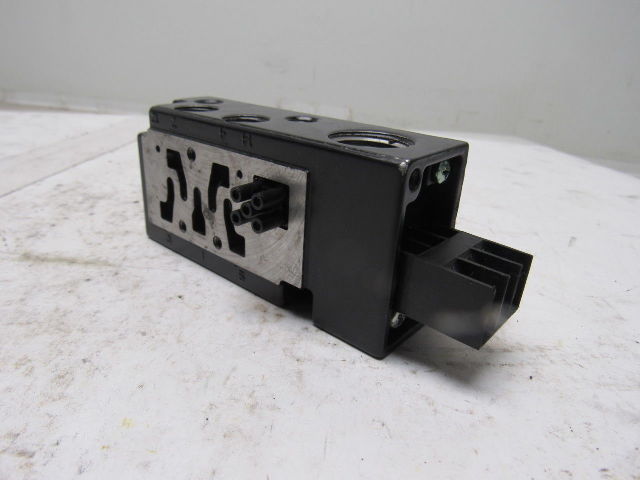 Parker PS341111CP 1/8" Subbase W/ Terminal Block For F Series Pneumatic Valves