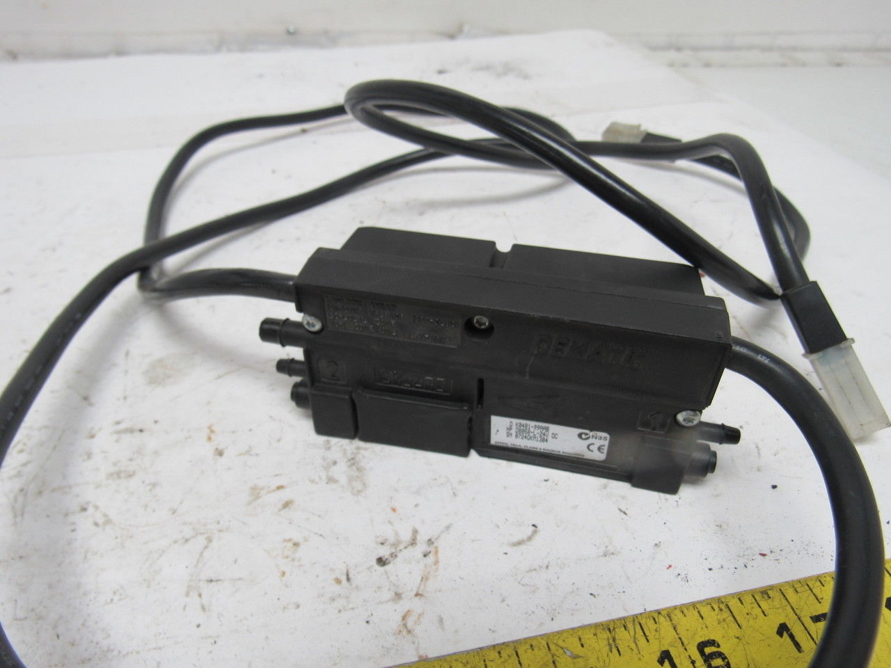 Dematic K040199AAB 24VDC Live Roller Conveyor Pressure Valve Assembly Lot Of 2