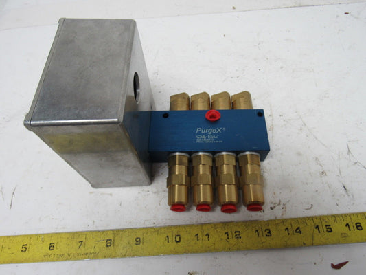 Hankscraft Oil-Rite Model E PurgeX 120V Oil Lubricator Manifold Assembly