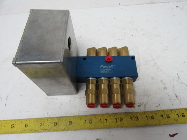 Hankscraft Oil-Rite Model E PurgeX 120V Oil Lubricator Manifold Assembly