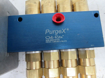 Hankscraft Oil-Rite Model E PurgeX 120V Oil Lubricator Manifold Assembly