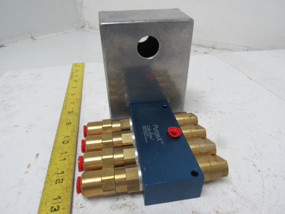 Hankscraft Oil-Rite Model E PurgeX 120V Oil Lubricator Manifold Assembly