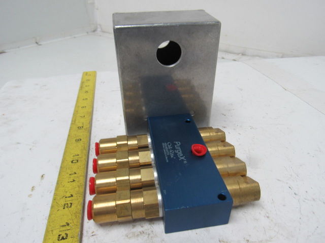 Hankscraft Oil-Rite Model E PurgeX 120V Oil Lubricator Manifold Assembly