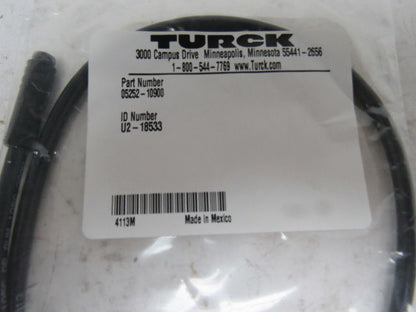 Turck 05252-10900 Molex 1X4 To M8 Snap 4-Pin Male 500mm Lot OF 2