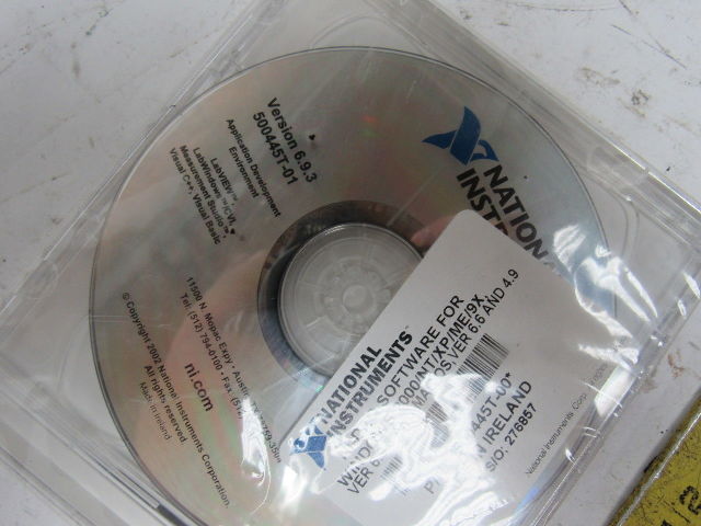 National Instruments 500445T-00 NI-DAQ Software For Windows 2000/NT/XP/ME/9X