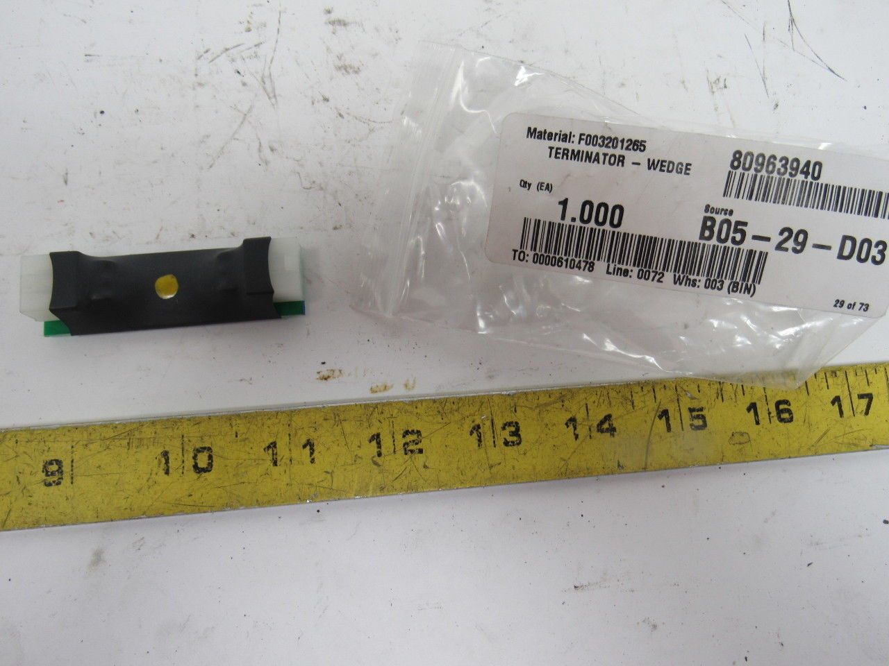 Dematic F003201265AD Terminator Wedge
