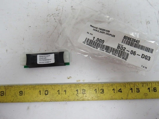 Dematic F003201020AC Conveyor System Cable Coupler Assembly
