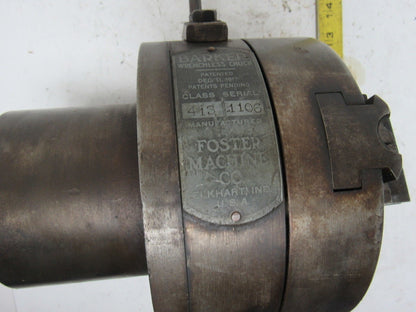 Foster Machine CO. 413-1106 Antique Barker Wrenchless Machine Chuck
