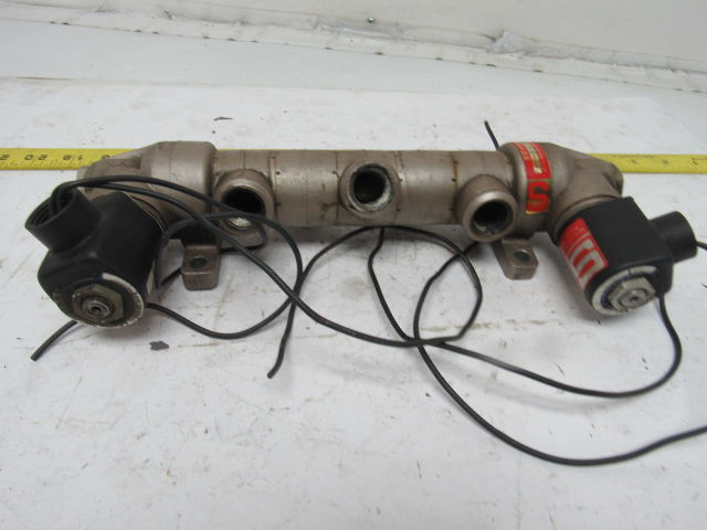 Schrader Skovill 44100-1115 Dbl Solenoid Operated 5/4  Position Valve 120V Coil