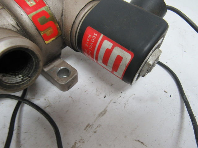 Schrader Skovill 44100-1115 Dbl Solenoid Operated 5/4  Position Valve 120V Coil