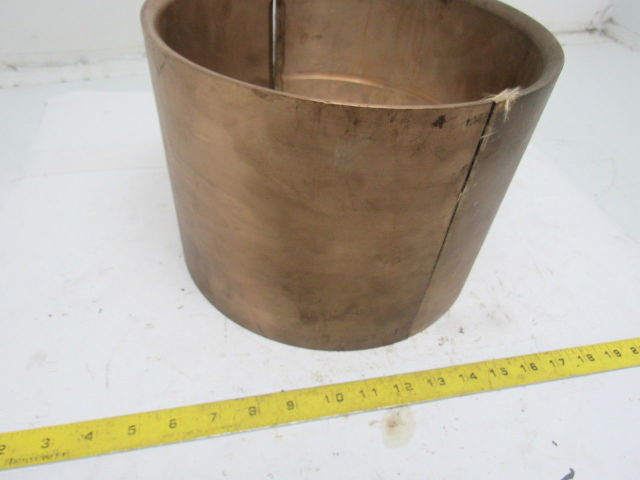 10" ID Brass Wear Bushing Pitman Bearing Sleeve 2 Piece Set