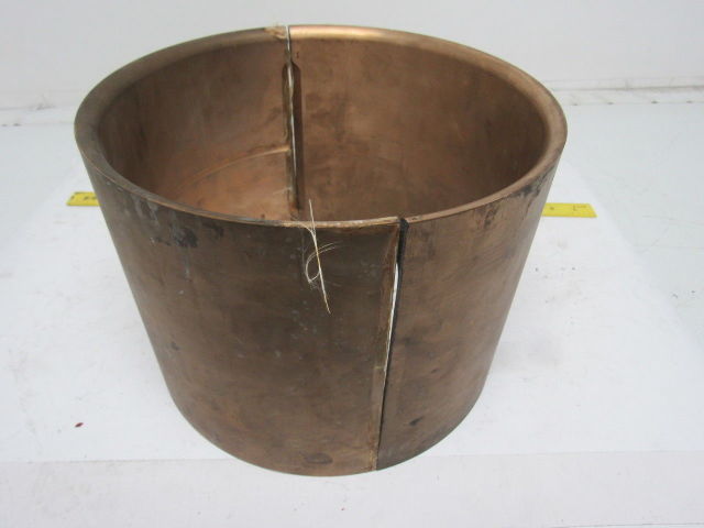 10" ID Brass Wear Bushing Pitman Bearing Sleeve 2 Piece Set
