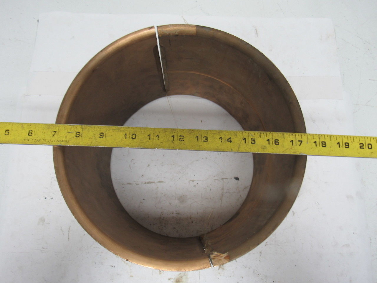 10" ID Brass Wear Bushing Pitman Bearing Sleeve 2 Piece Set
