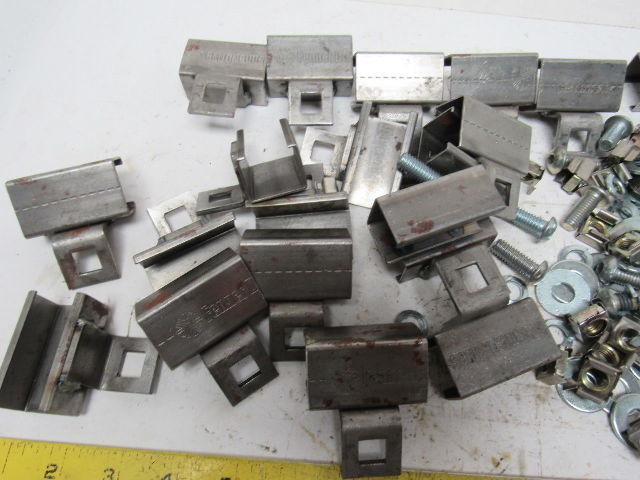 Fenner Drives Trackstar Mounting Brackets 1.19x0.94" Tall C10 Channel Lot/23